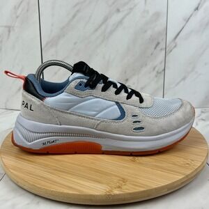 Municipal Origin Mark Wahlberg Mens Size 7.5 Ice Ice Poppy Sneakers Shoes
